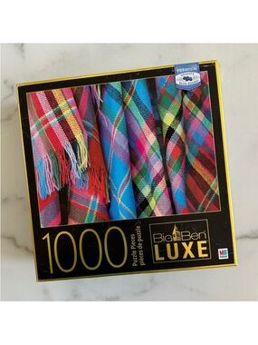 Big Ben Luxe ‘Blankets’ 1000 Piece Jigsaw Puzzle